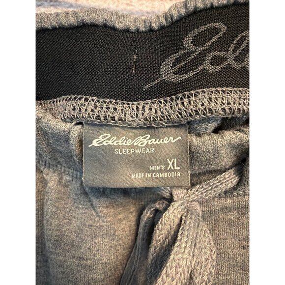 Eddie Bauer Mens Gray Sleepwear Shorts Size XL - Picture 2 of 3